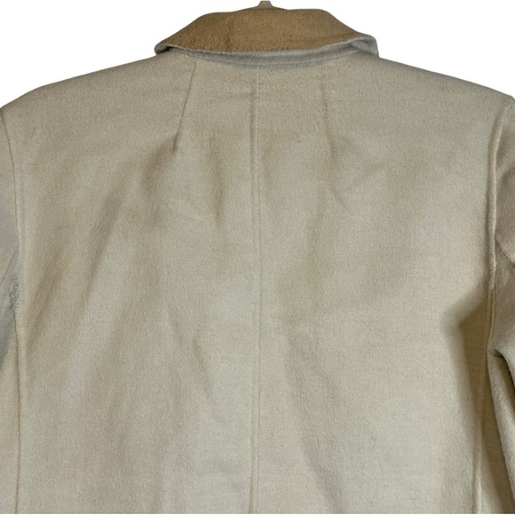 J Crew Leighton Blazer Double Faced Wool Cream Sand One Button Size 2 #BJ930 - Picture 7 of 13